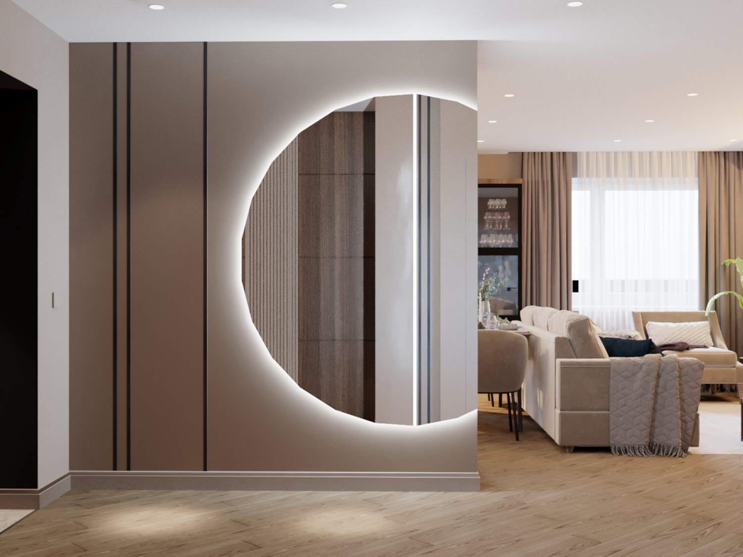 Дизайн проект 4х комнатной квартиры