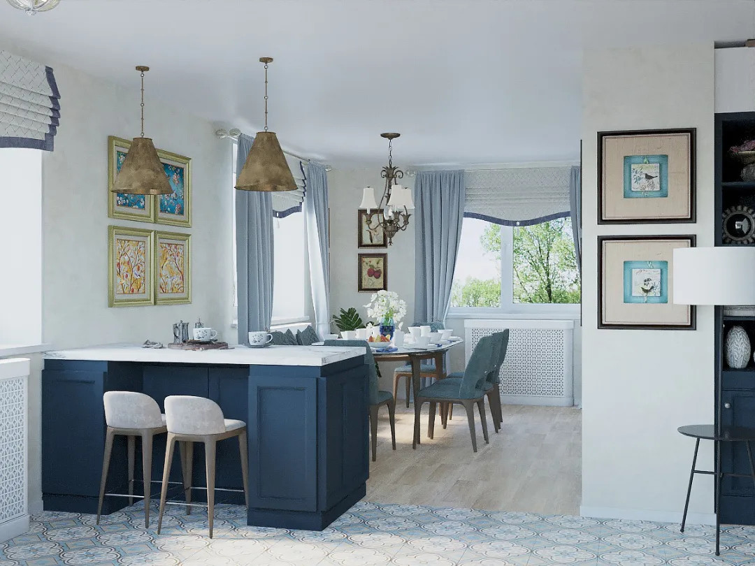 Загородный дом в современной классике