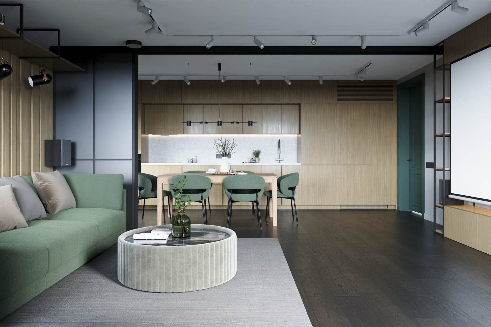 Интерьер квартиры в современном стиле