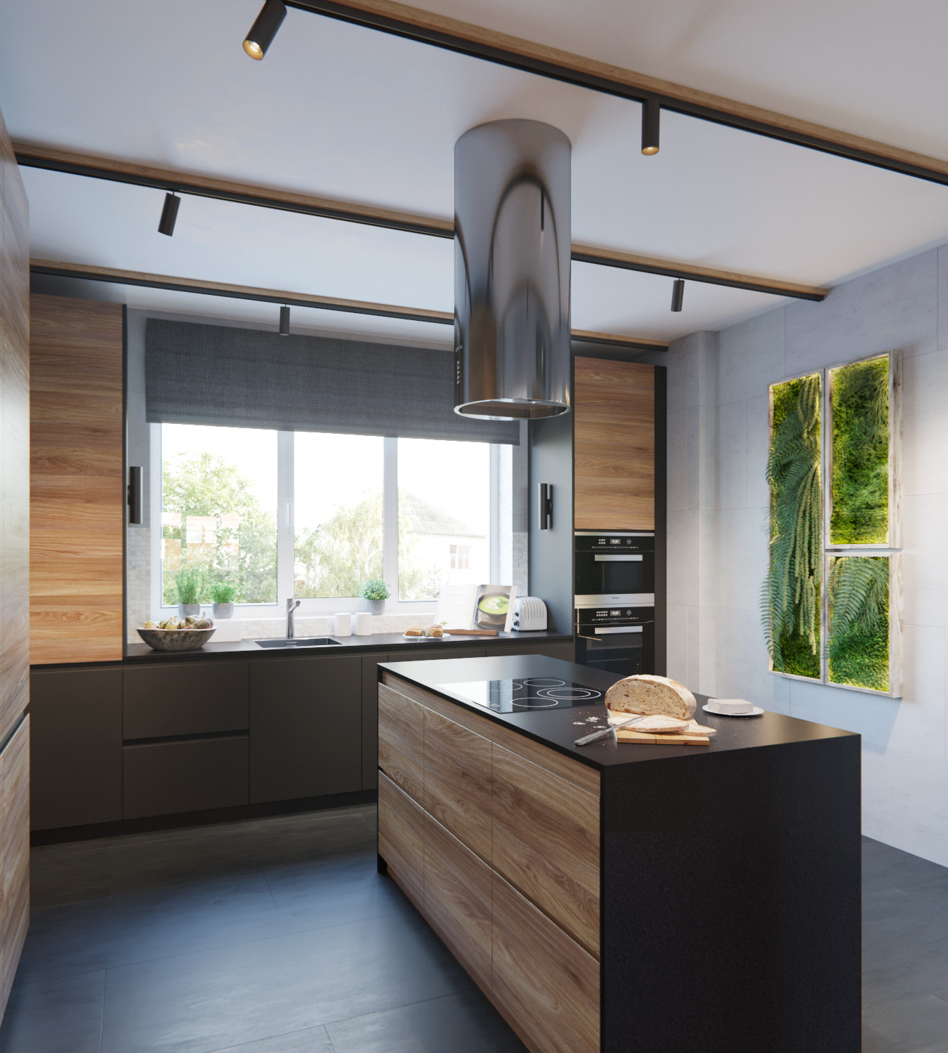 Обложка проекта: Дом в стиле современного лофта (220 м2)