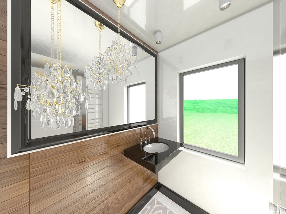 Дом "Куб" в стиле минимализм.