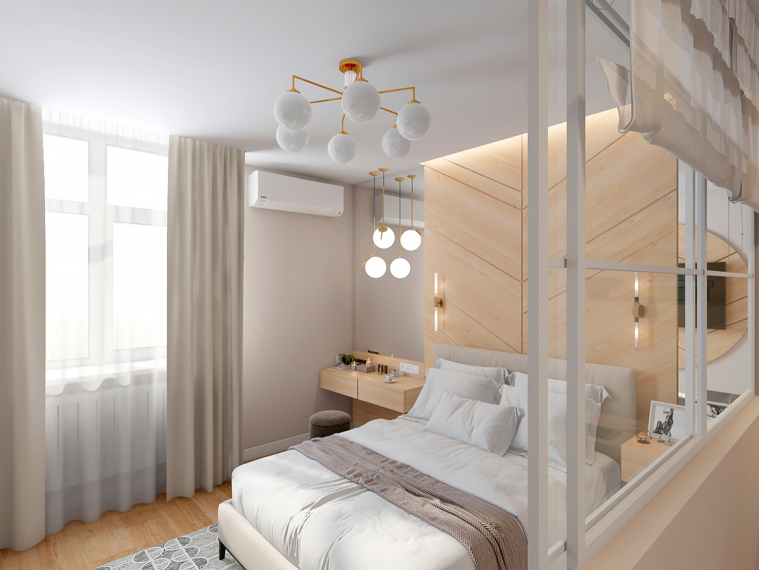 Квартира в стиле контемпорари