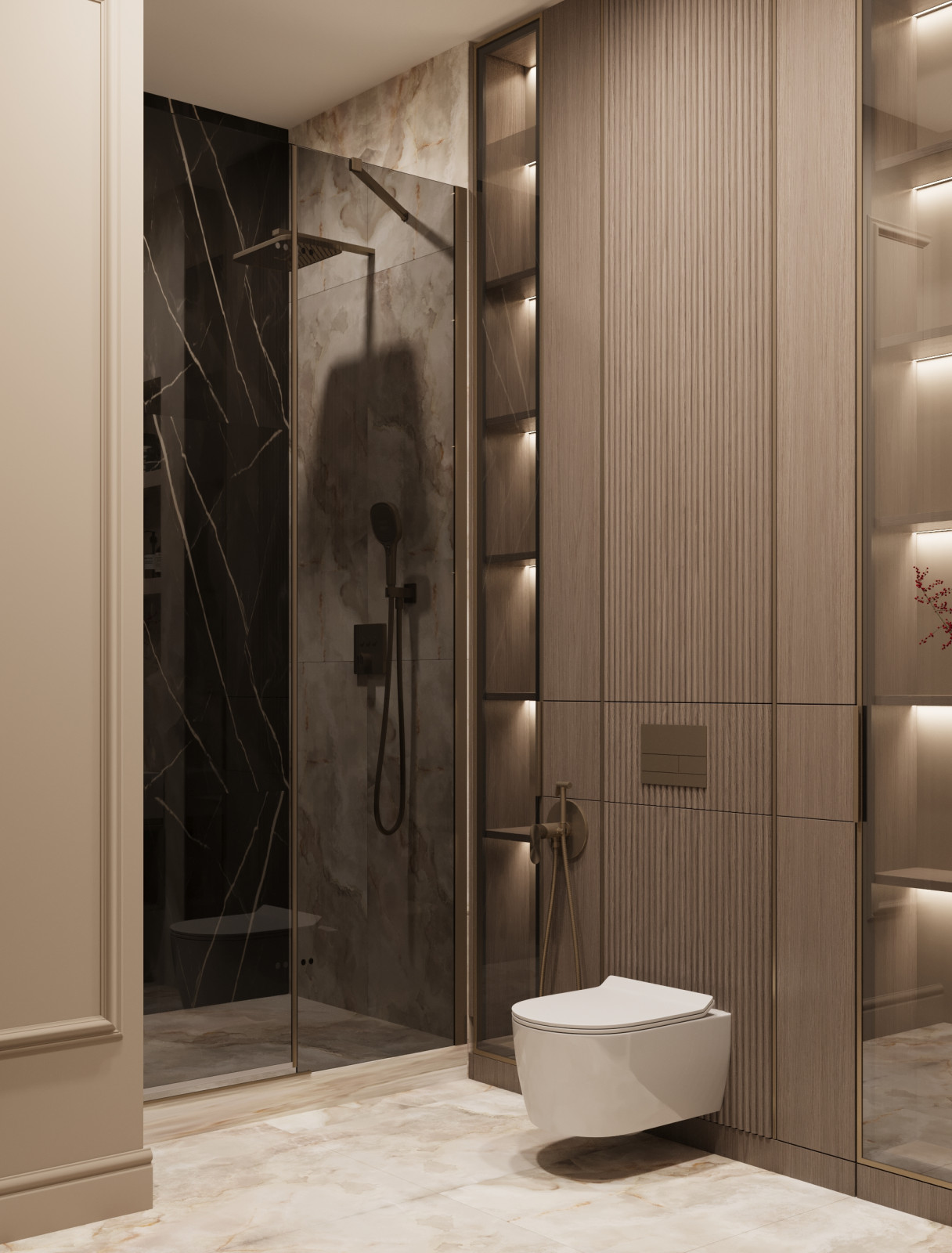 Дизайн 3-комнатной квартиры в клубном доме Futurist