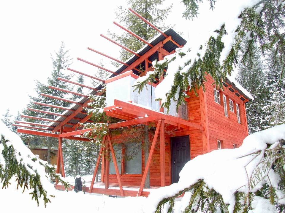 Обложка проекта: Дом с ёлкой 45 кв.м.