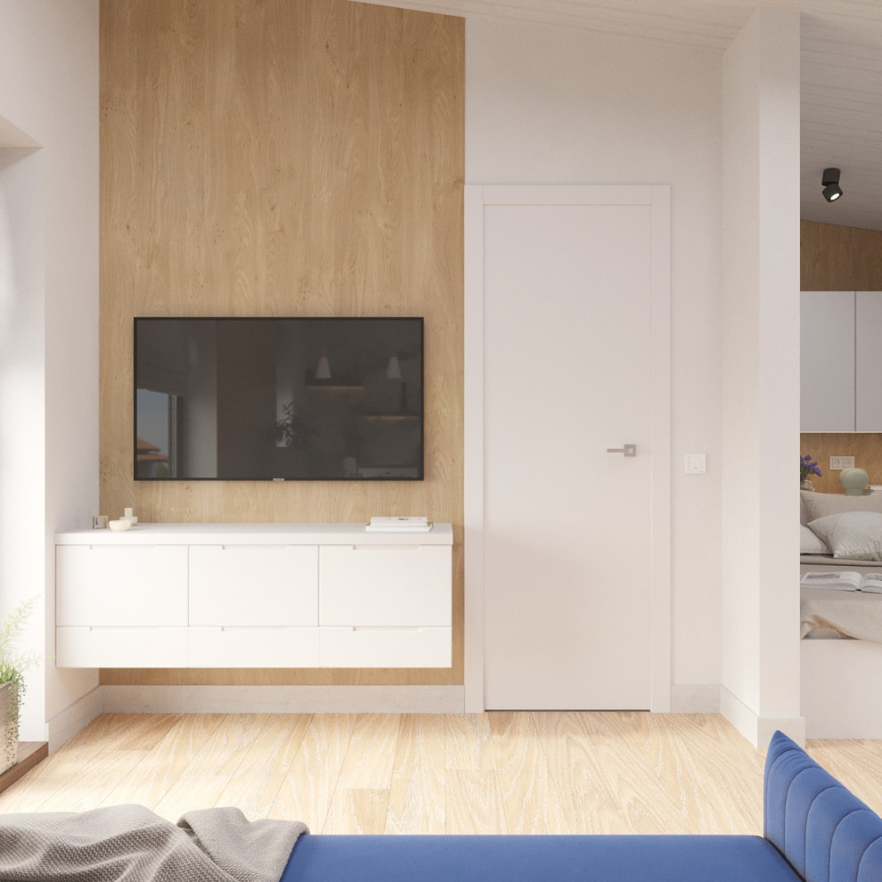 Загородный дом - "студия в поле"