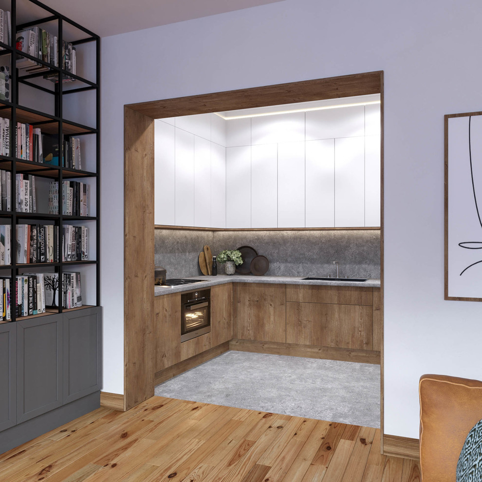 Уютный дом 170 Гостиная кухня