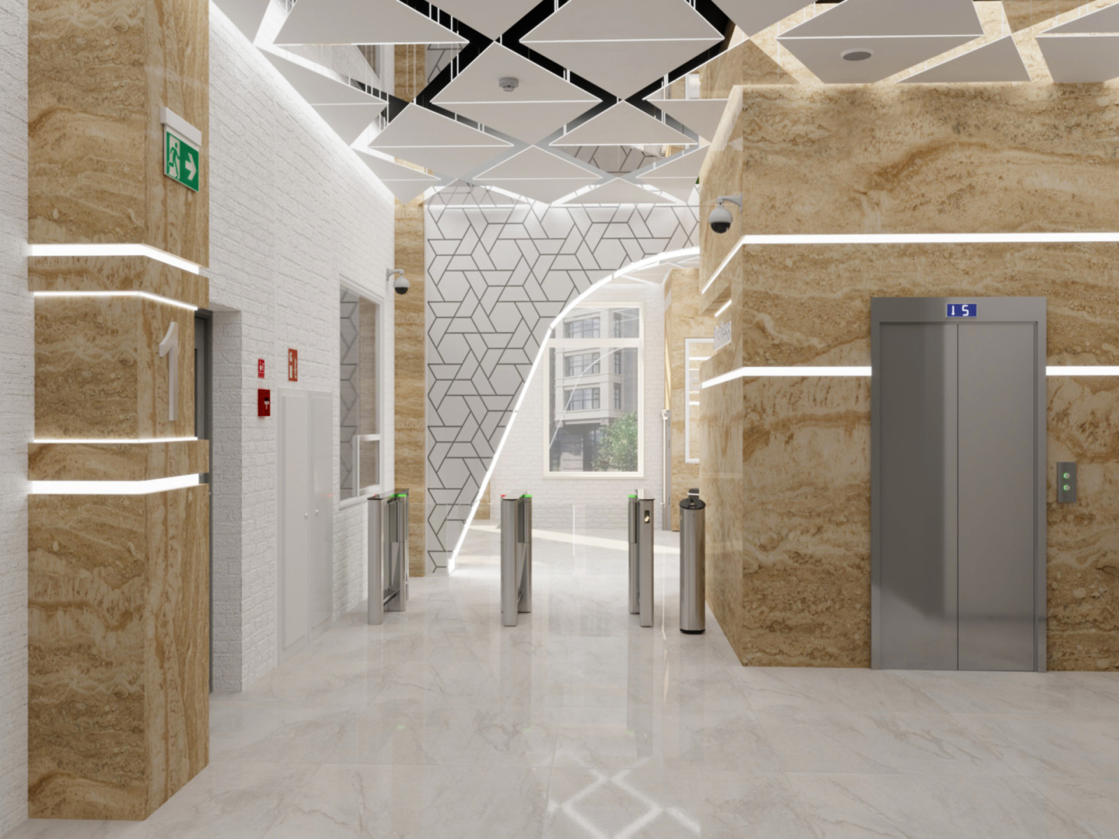 Главный вход Бц на 11-я Красноармейская ул.