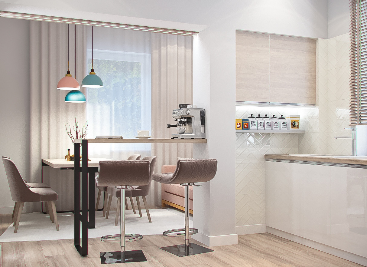 Обложка проекта: Реновация квартиры в доме 1916 года постройки.