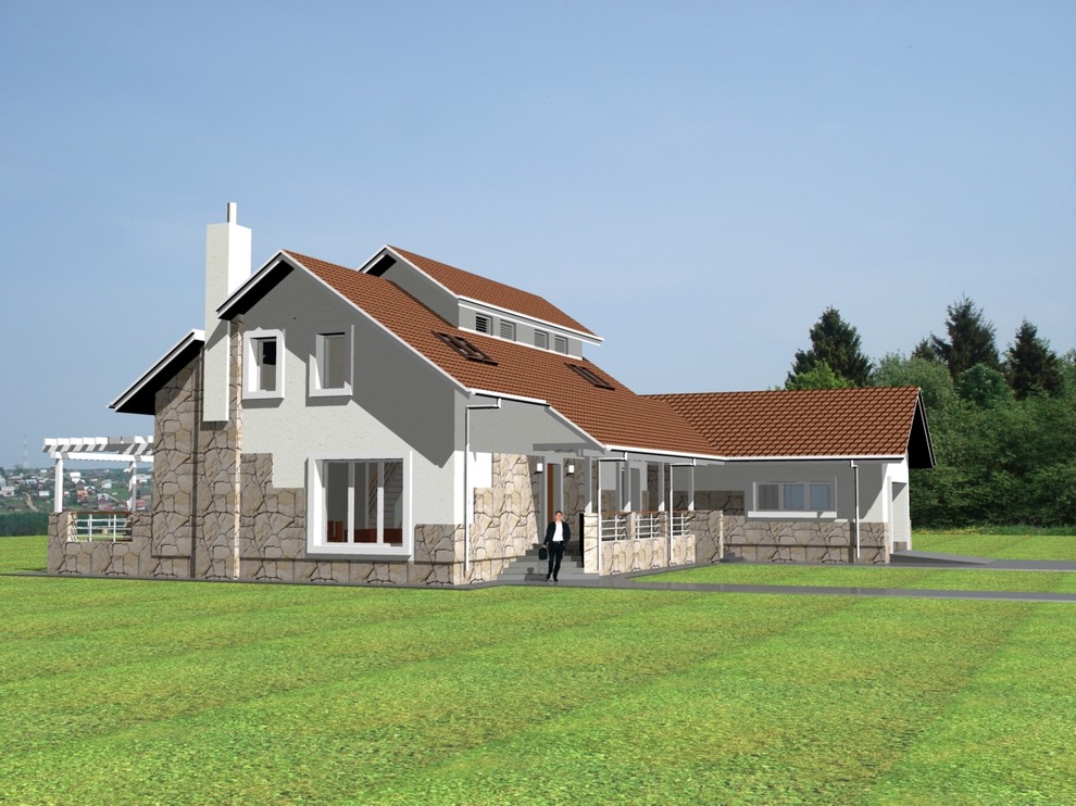 3D: Визуализация экстерьеров частных домов