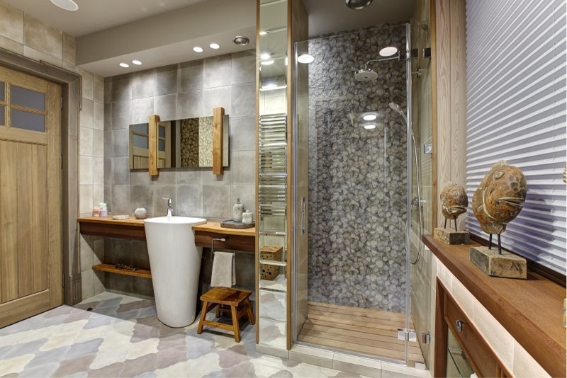 Квартира в стиле  загородного Шале