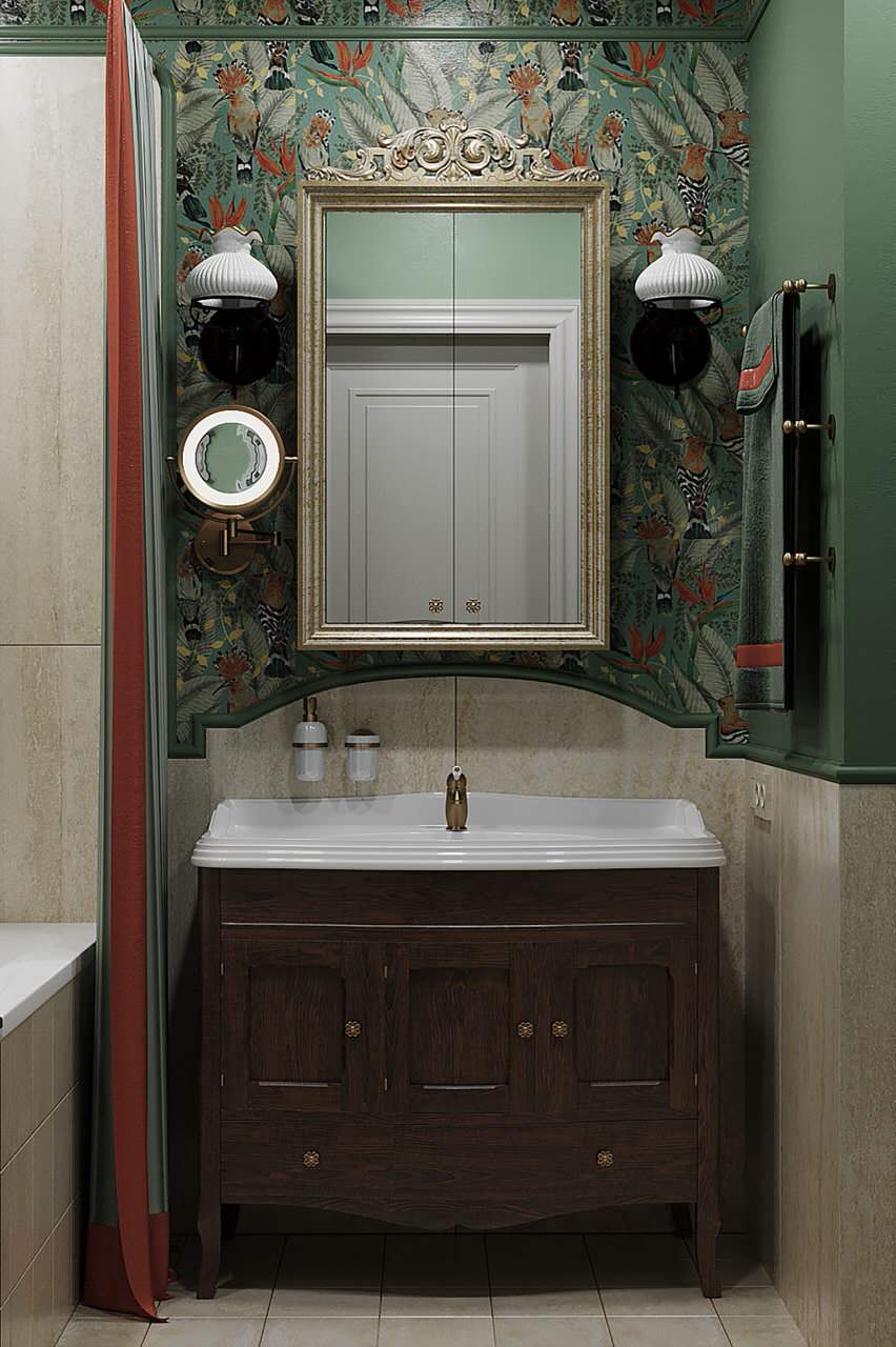 Квартира с намёком на классику на ул. Батальонная