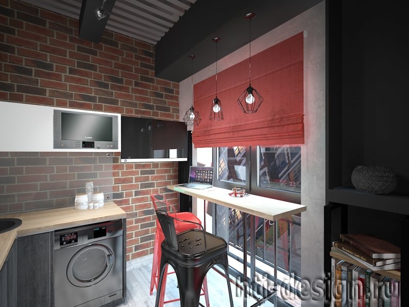 Студия в стиле лофт