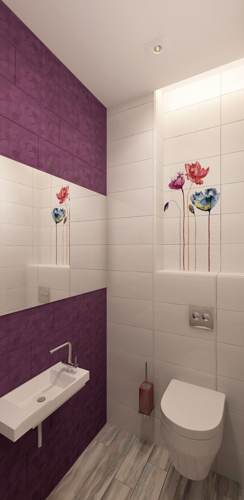 Эклектичный интерьер в ЖК Петровский, 100 кв. м. (г. Новосибирск)