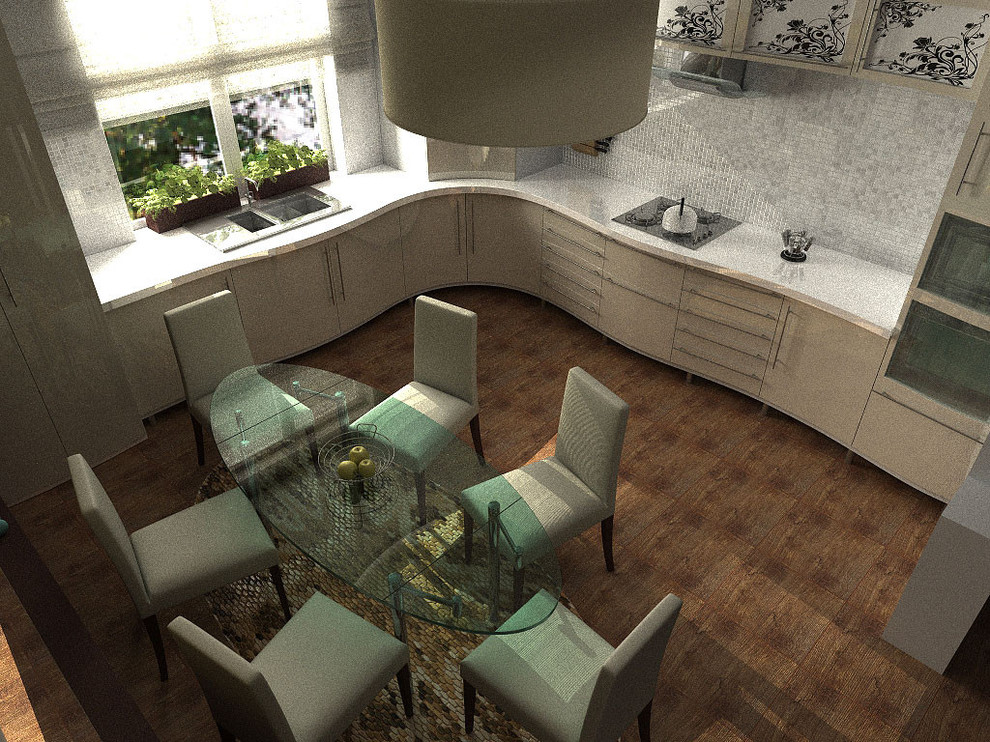 Двухэтажный дом минимализм