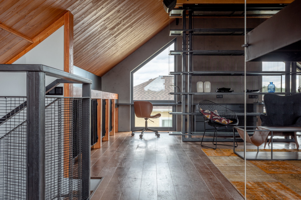 Лофт с сетчатым баром