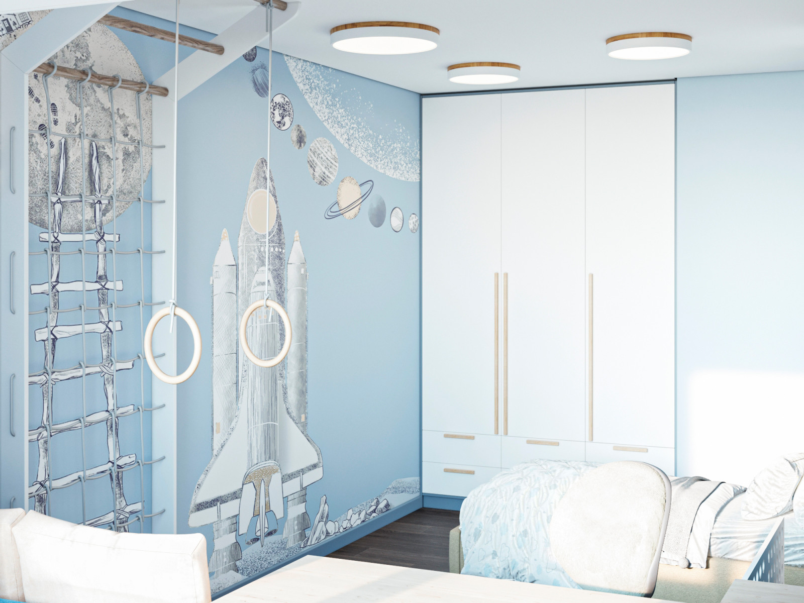 Детская комната. Космос