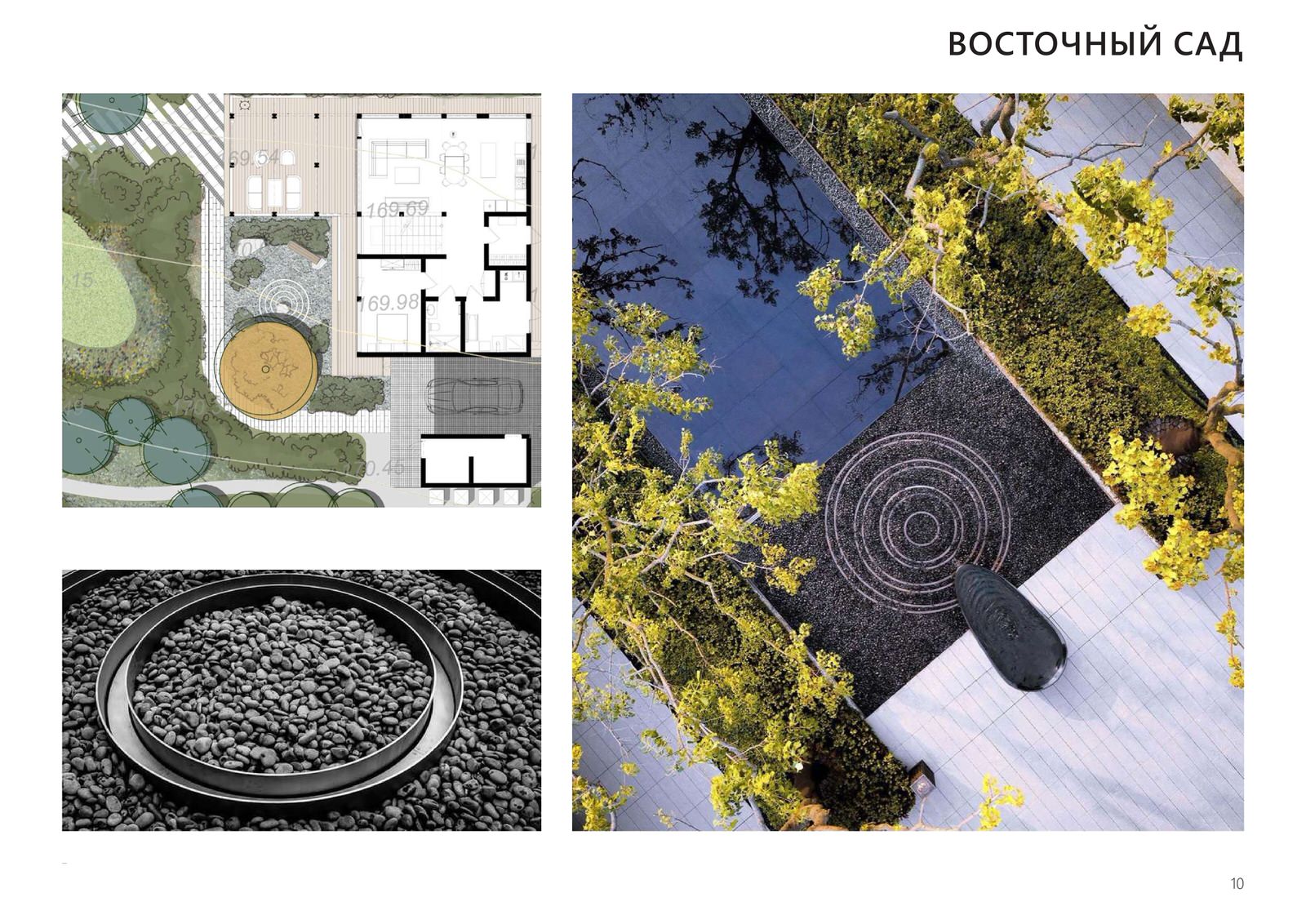 Проект частного сада Комарово