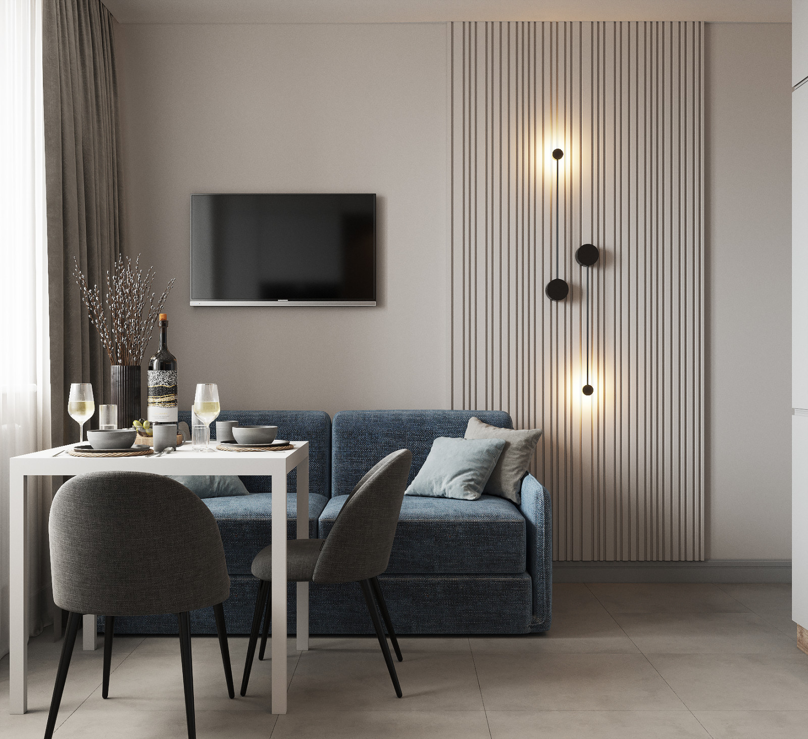 Однокомнатная квартира