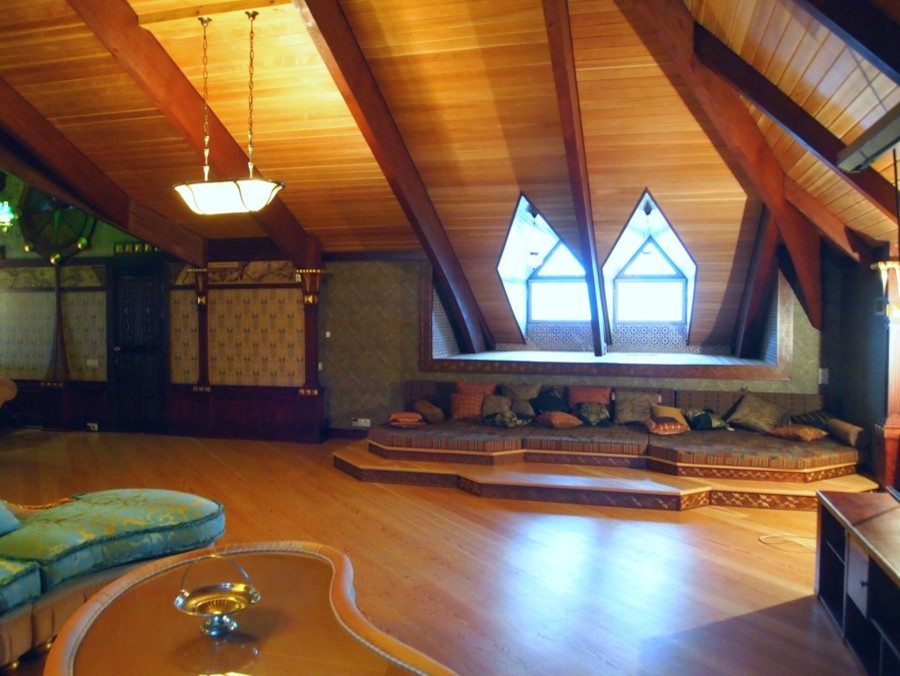 Проект мансарда частного дома