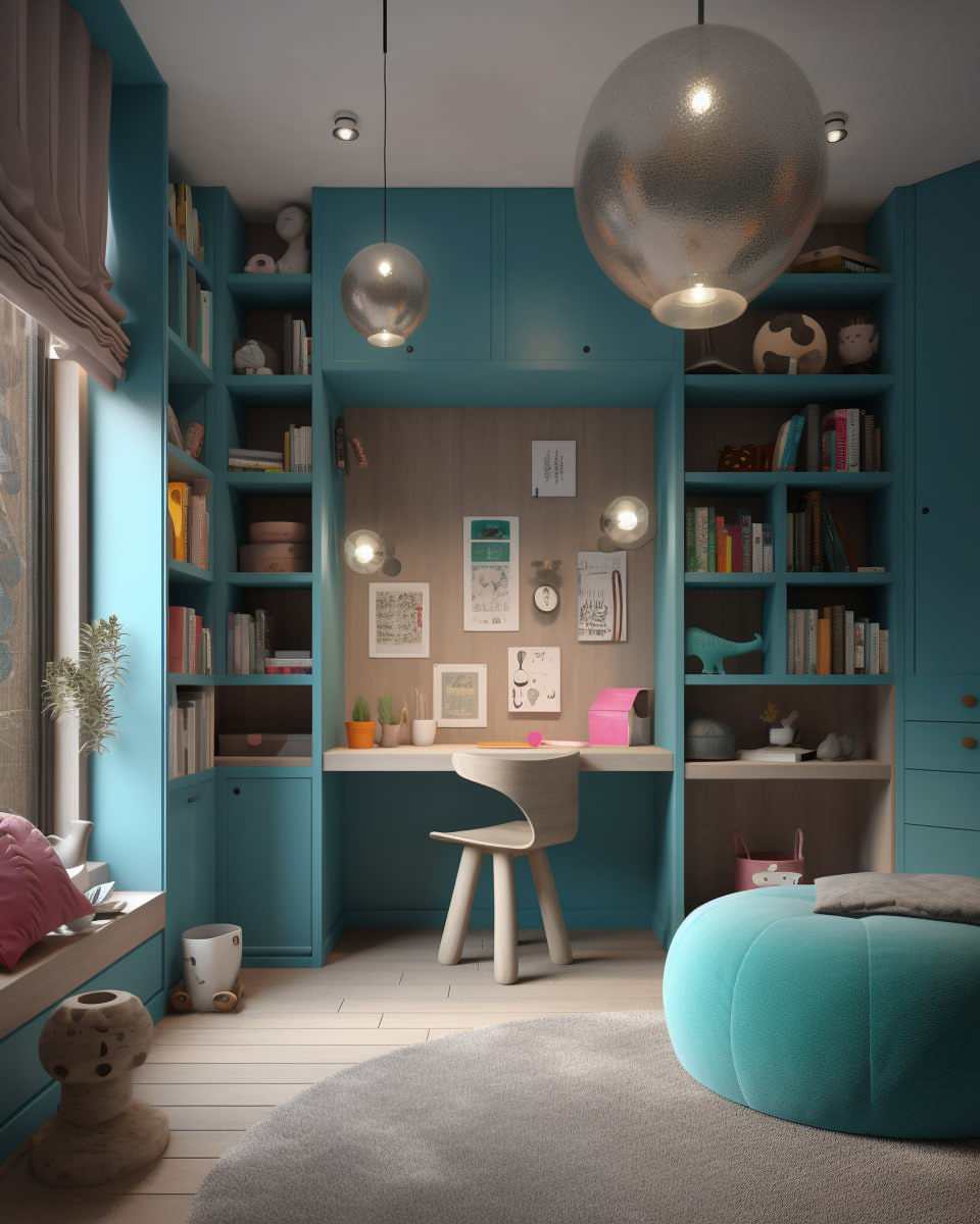 Дизайн проект детской комнаты