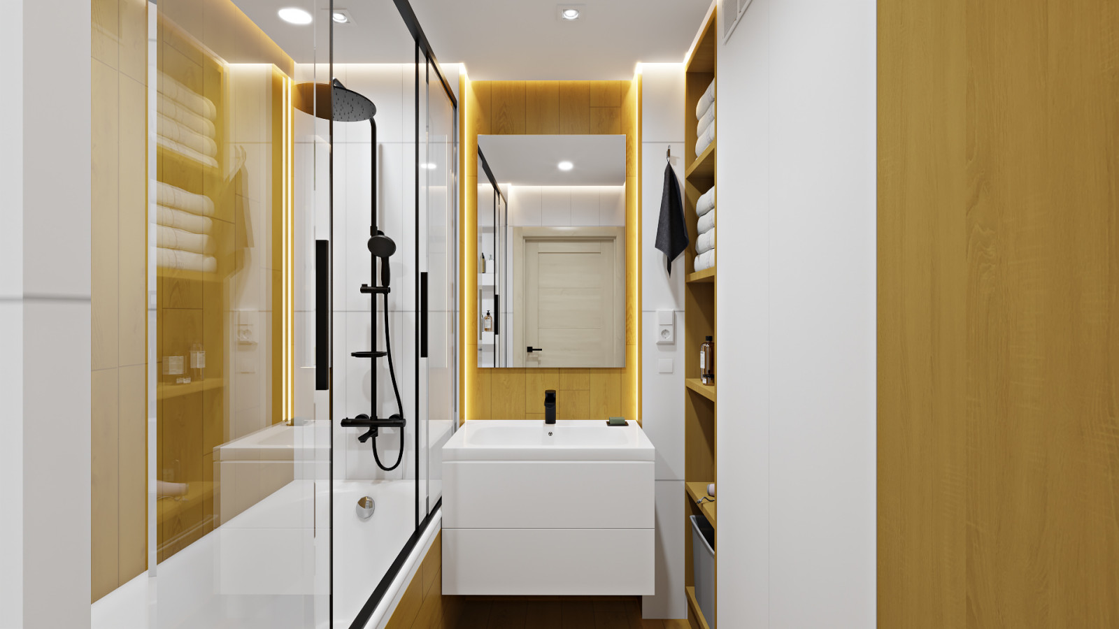 Строгость и тепло в сан.узлах