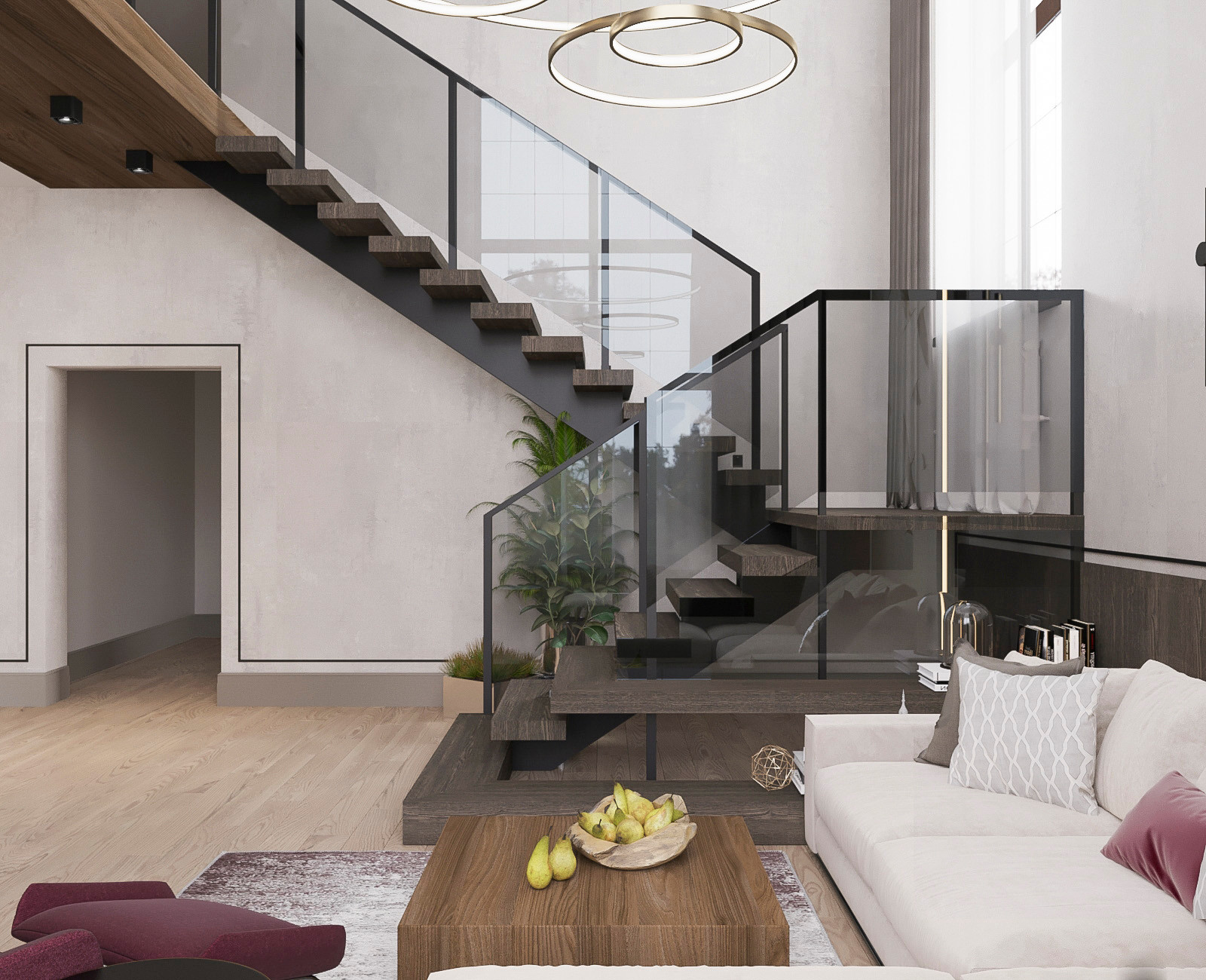 65,11 м2, кухня-гостиная в доме, Ивановская обл.