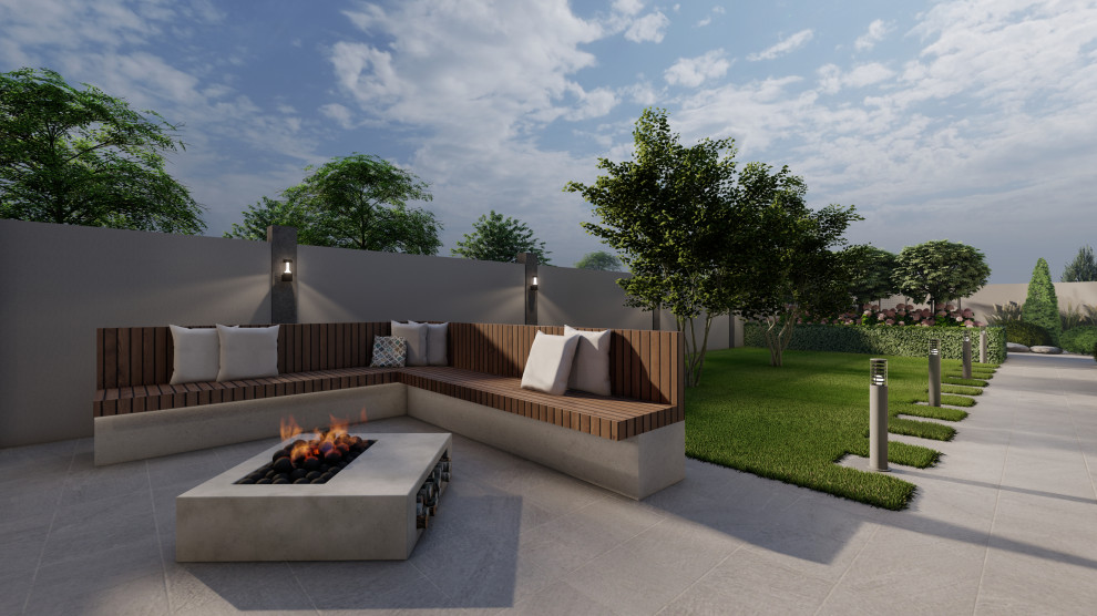 Сад: "Элегантный отдых"