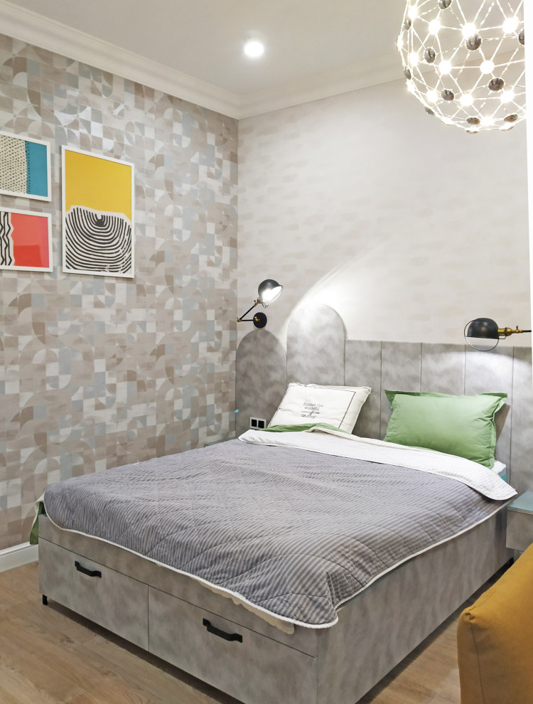 Подростковая комната с элементами лофта