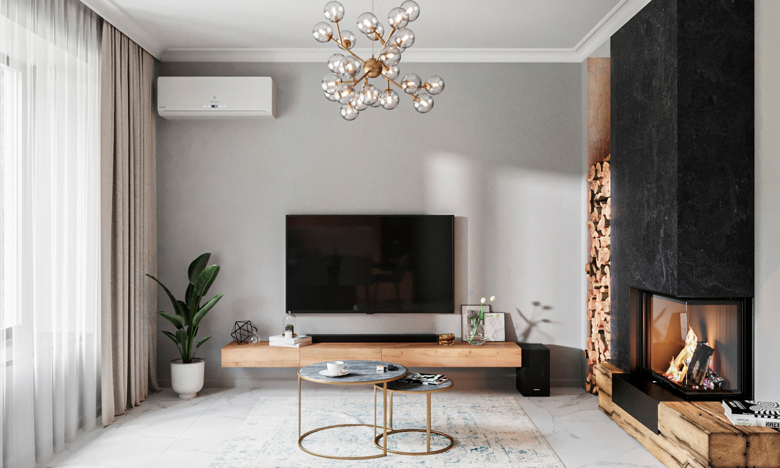 Интерьер дома в Пермском крае