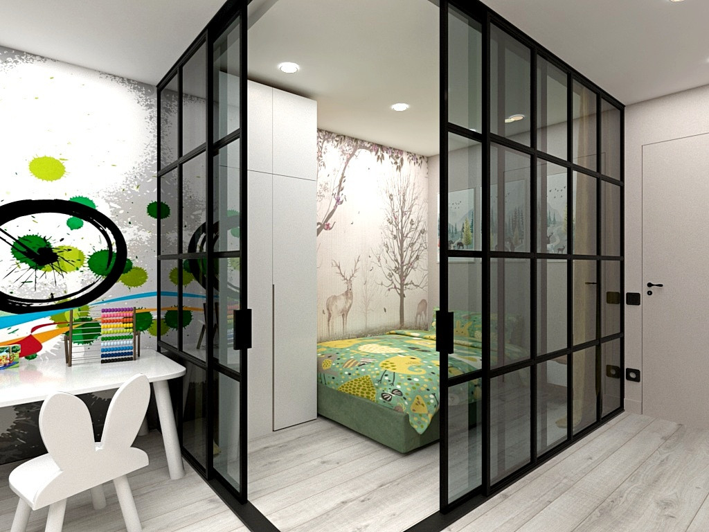 Атмосферный дизайн квартиры в самом сердце города 125 кв.м.