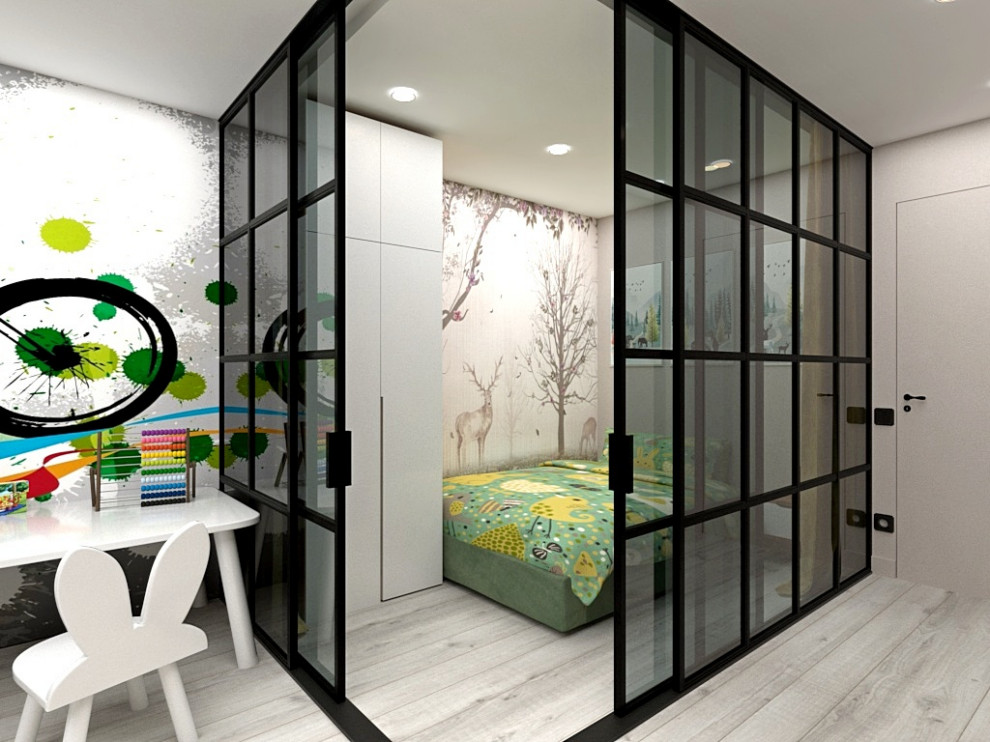 Атмосферный дизайн квартиры в самом сердце города 125 кв.м.