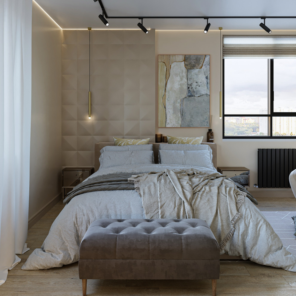 Обложка проекта: Спальня в ЖК "ArtLine"