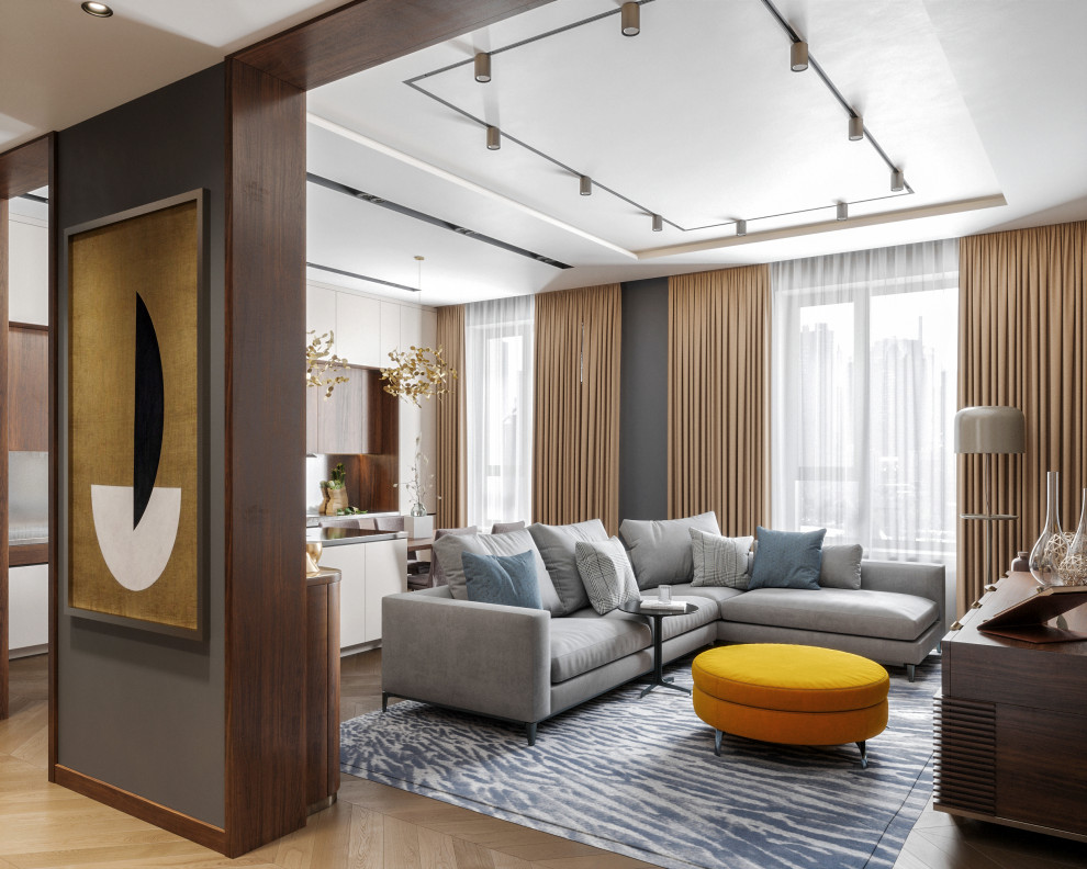 Обложка проекта: Квартира Пресненский вал 21