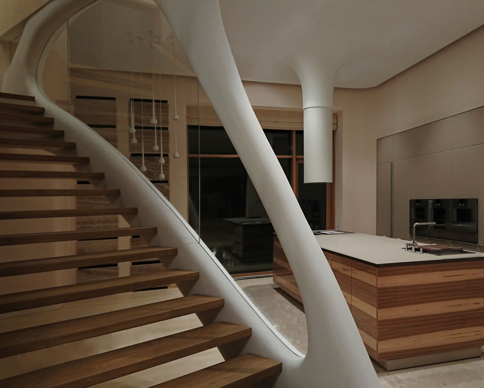 Обложка проекта: House in a pine forest