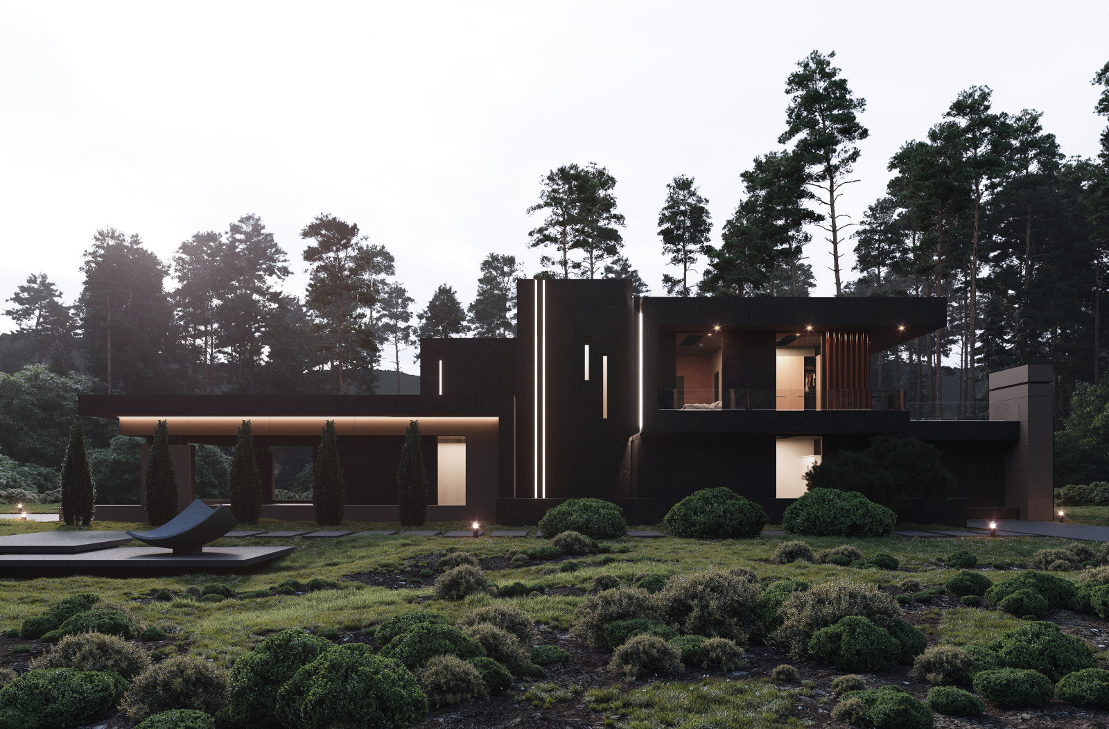 Проект индивидуального жилого дома 005