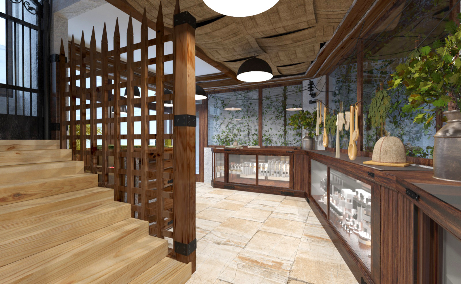 Банный комплекс - входная группа