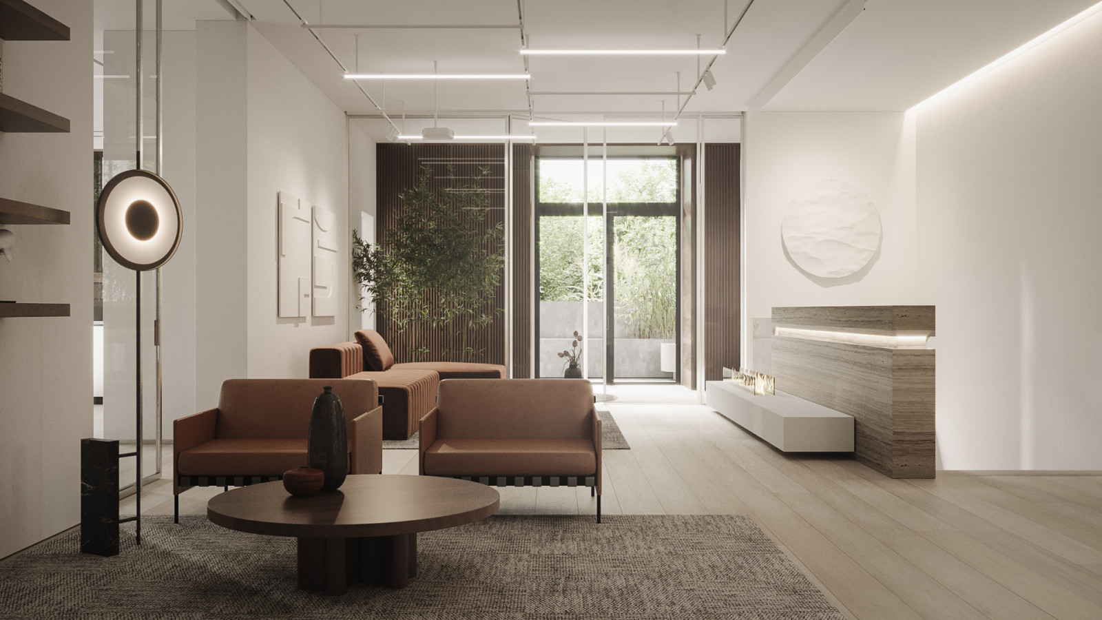 The Whale – Minimalist modern hall