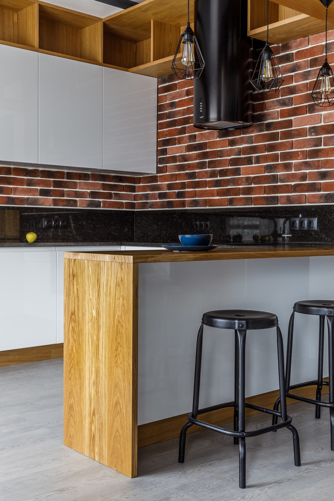 Кухонный гарнитур в стиле лофт