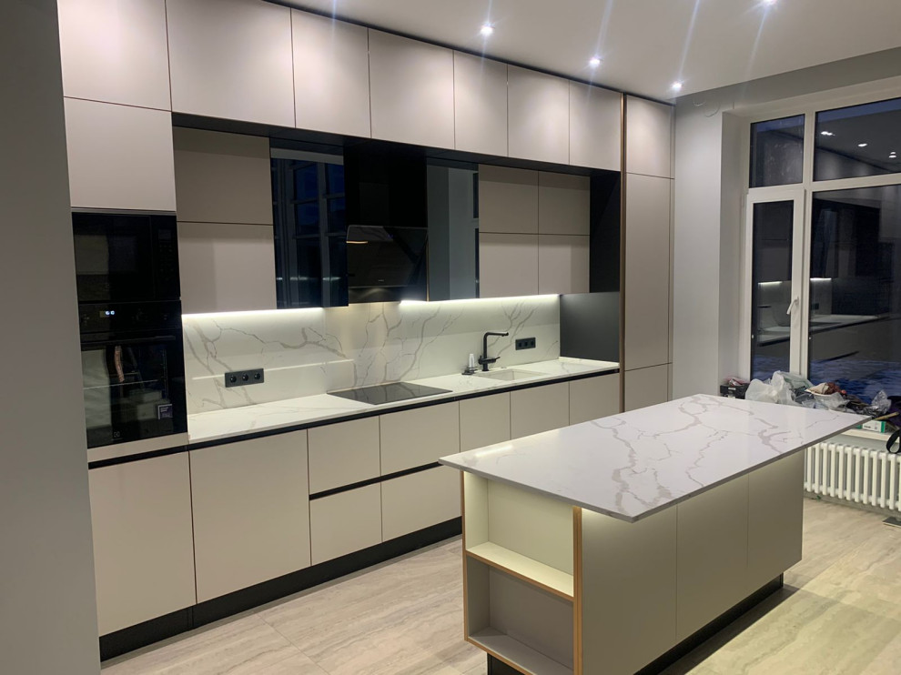 Кухня Favorit с островом