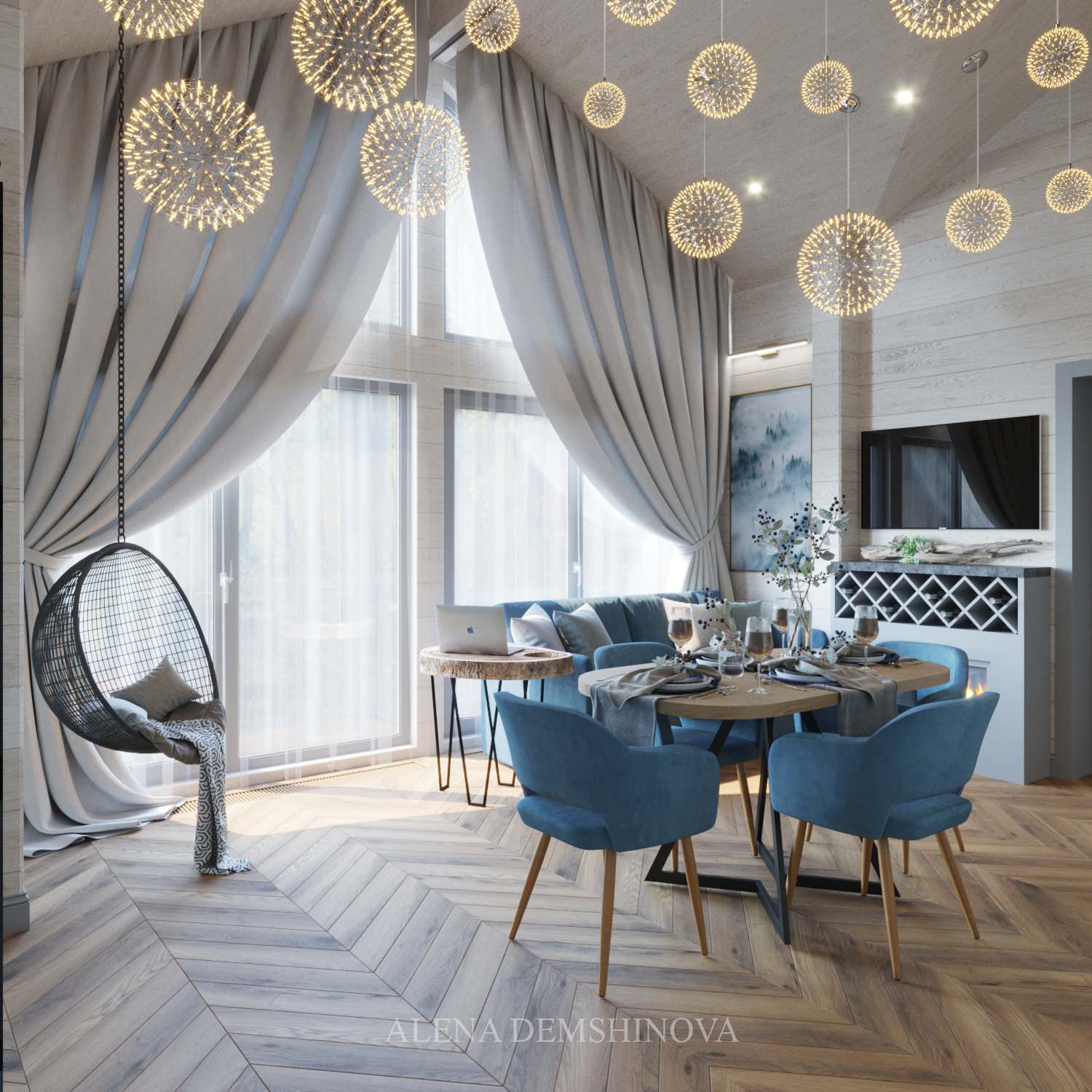 Обложка проекта: Дом в Пушкинском лесу