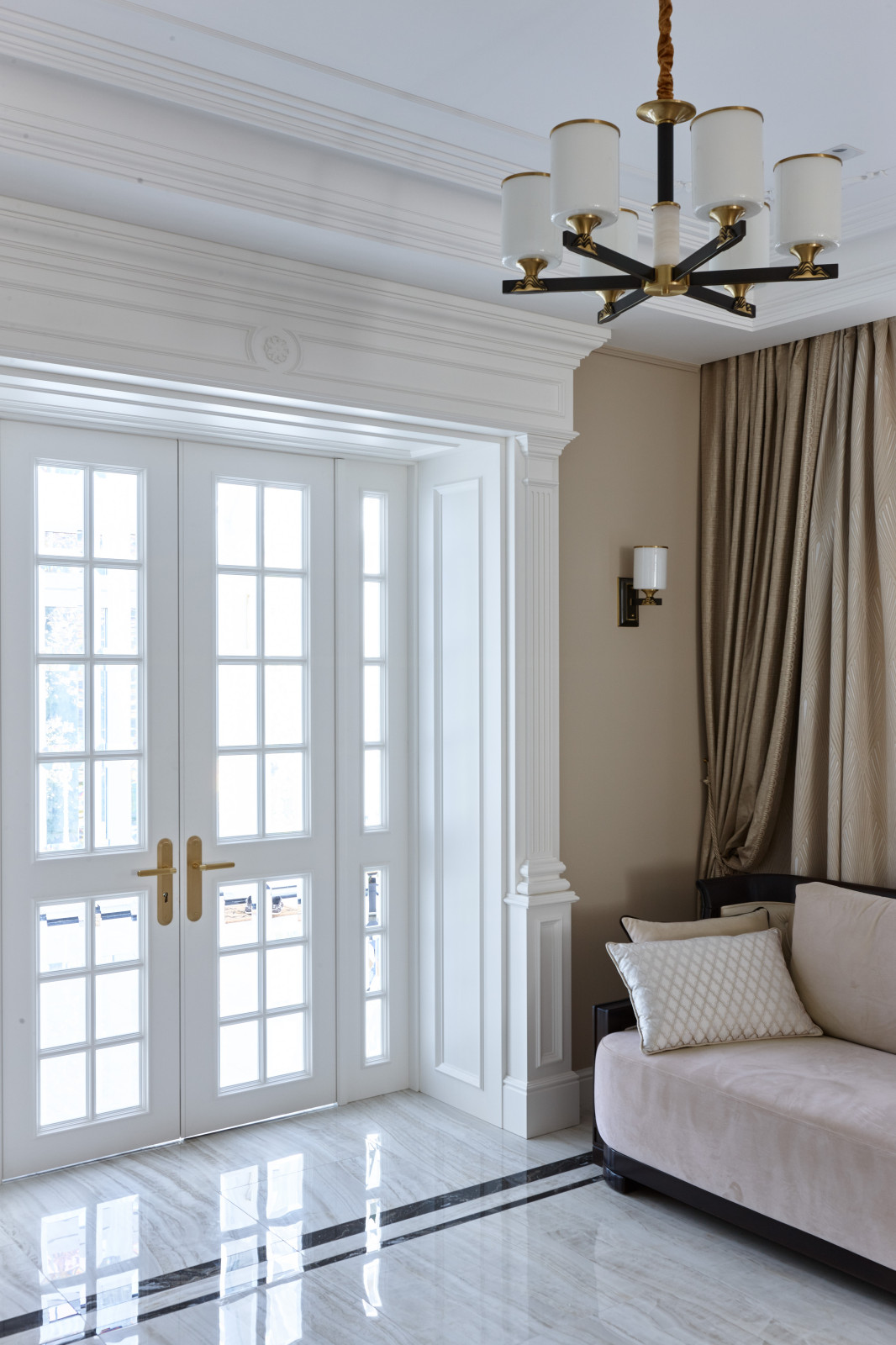 Интерьер загородного дома в Москве