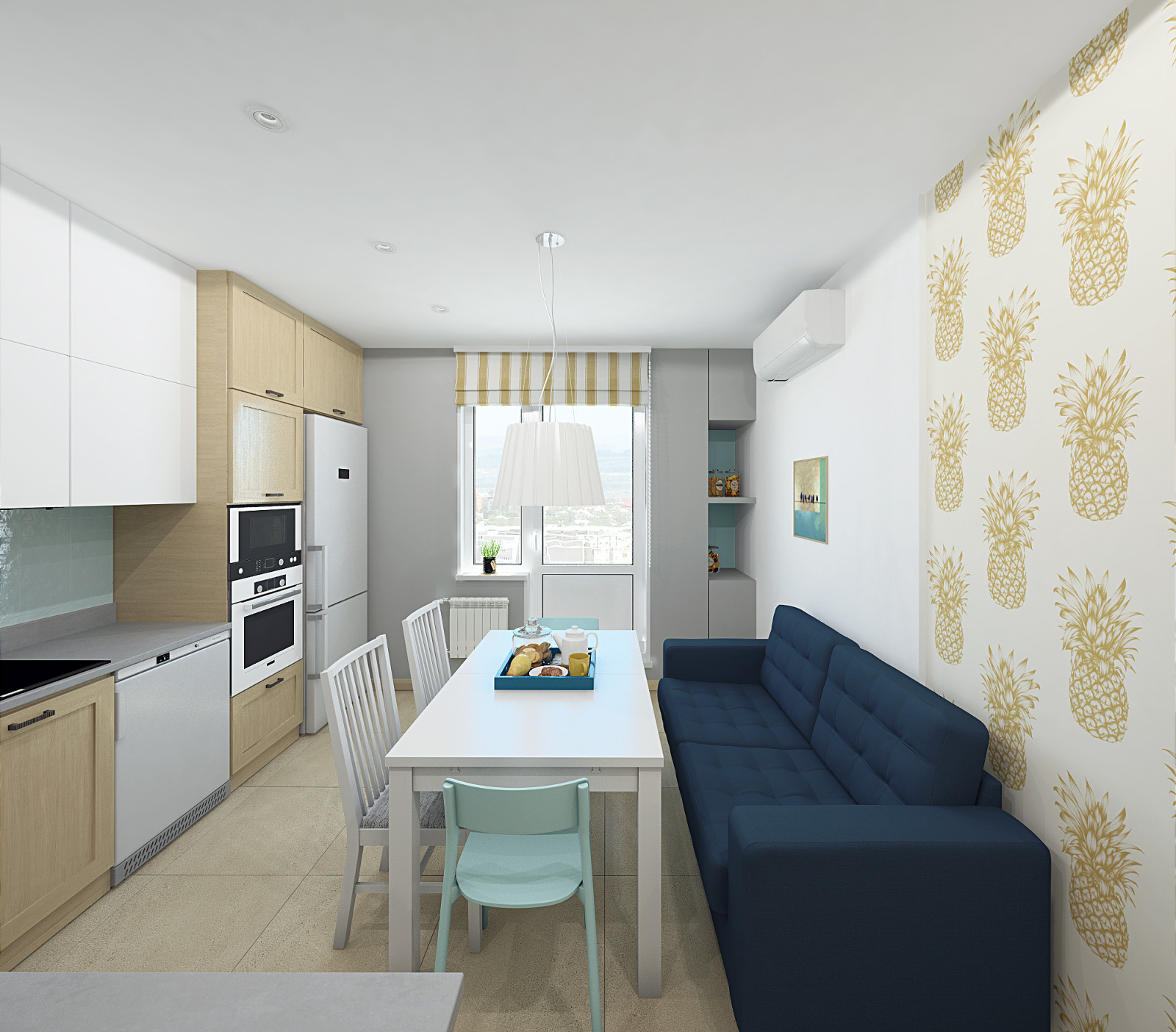 Простота, изящность и ананасы