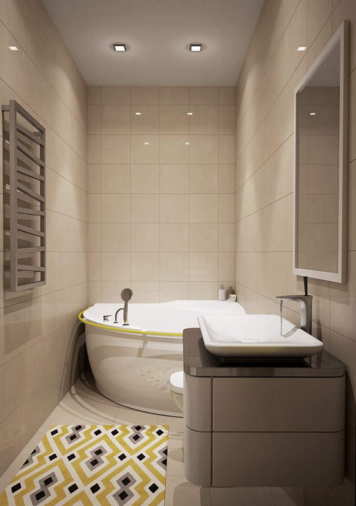 Дизайн двухкомнатных апартаментов в ЖК ЯнтарьАпартментс г. Москва