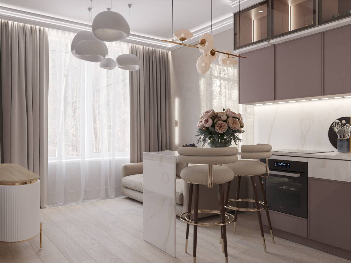 Апартаменты в Wellton Gold 38 м2