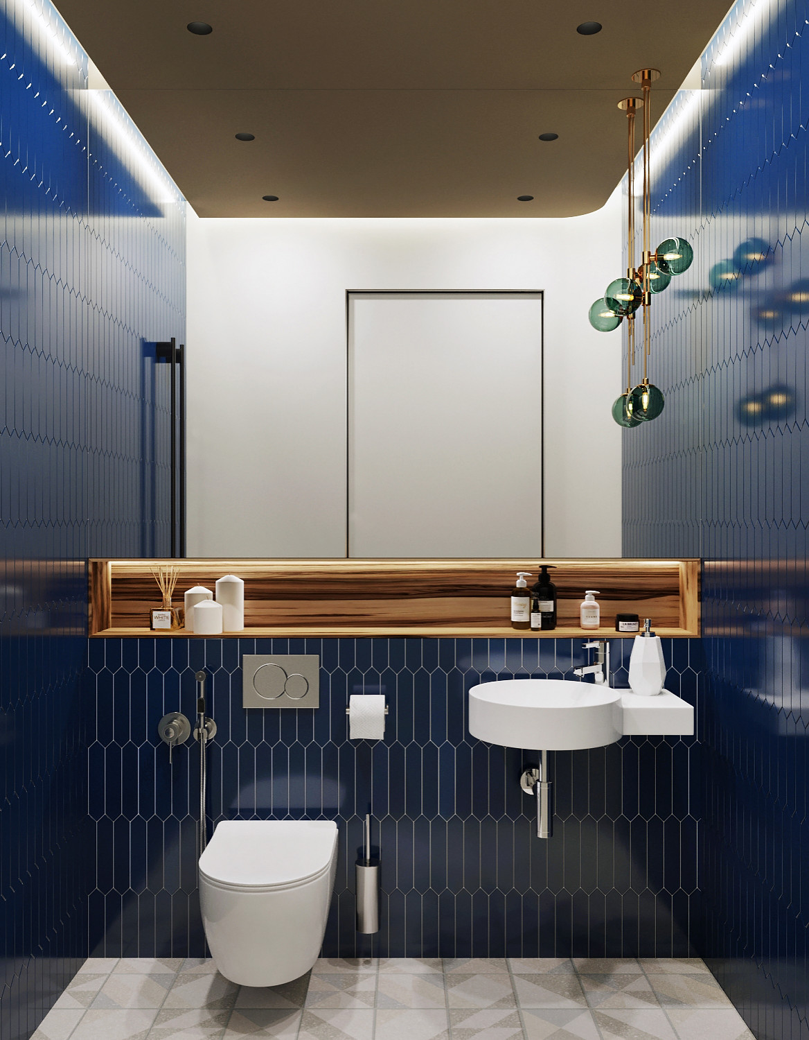 Оттенки синего и не только