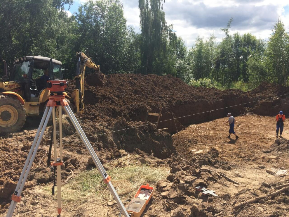 Строительство резиденции в Антоновке