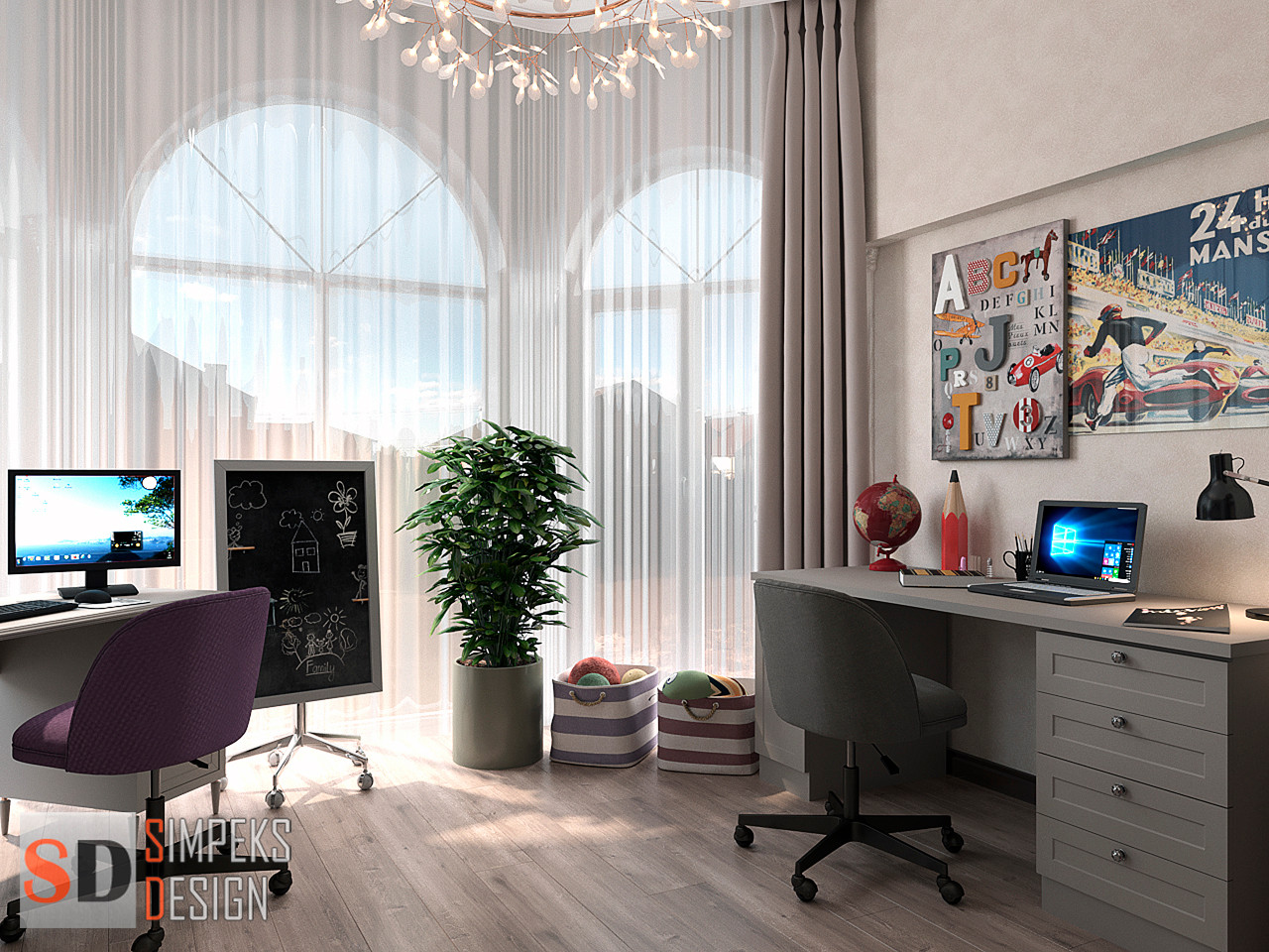 Комната для учебы