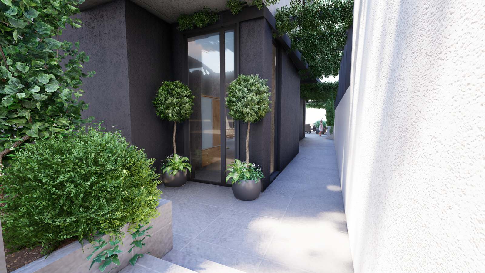 Проект участка в Адлере со сложным рельефом