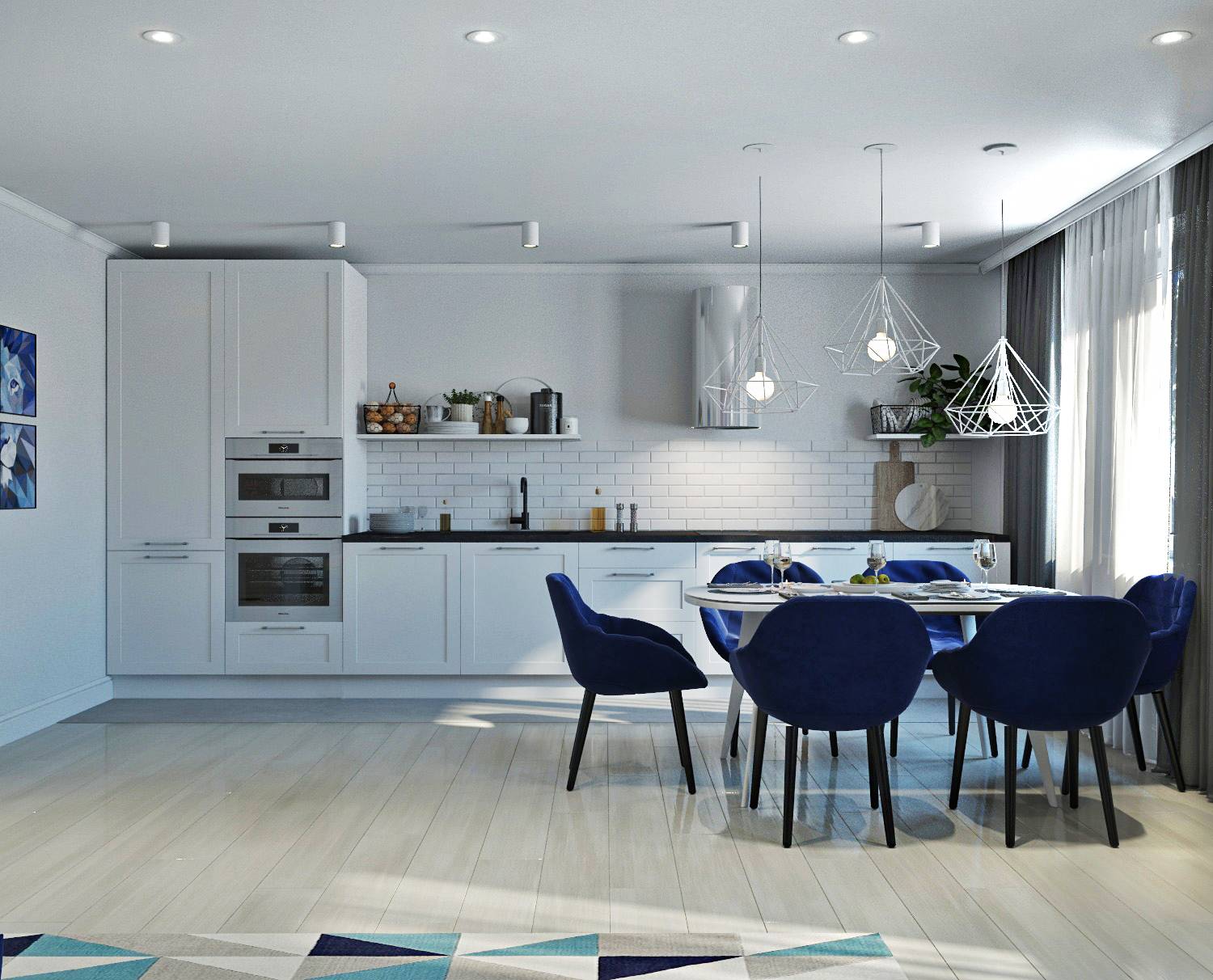 Студия для молодой девушки