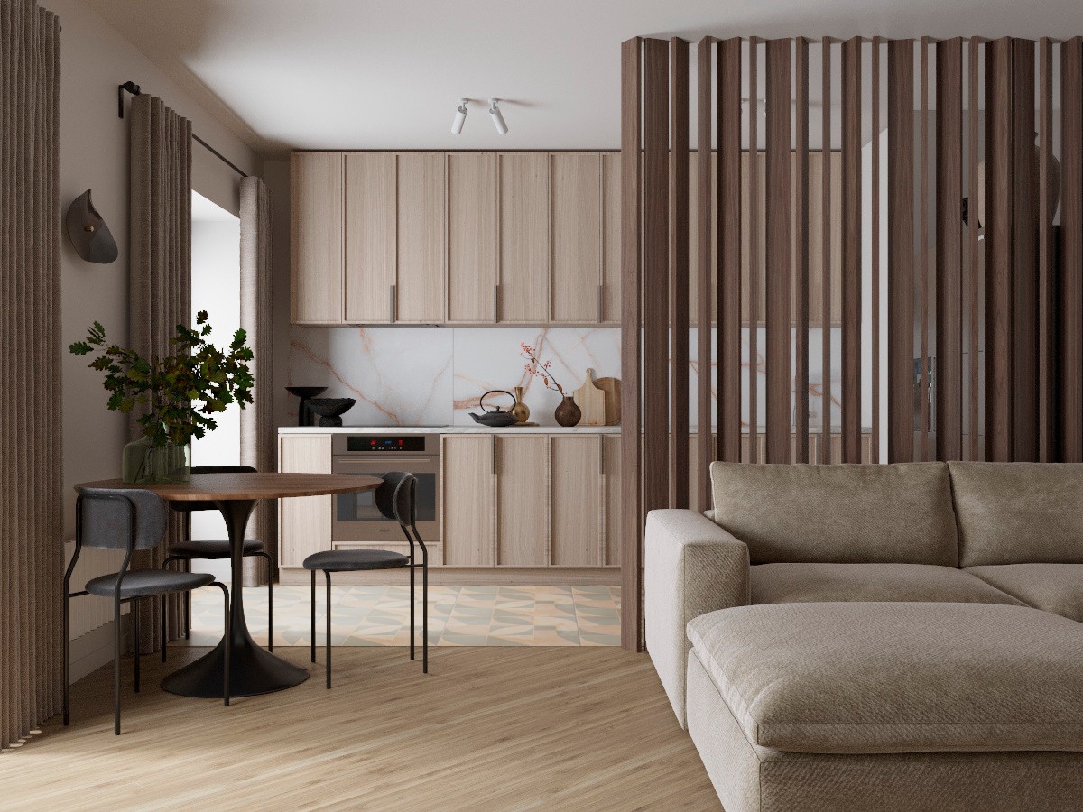 КВАРТИРА В СКАНДИНАВСКОМ СТИЛЕ